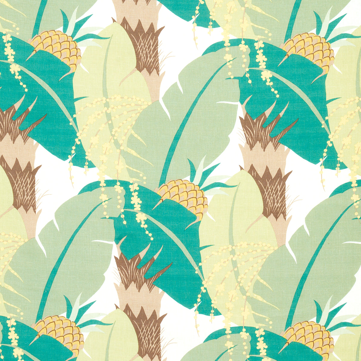 SCHUMACHER  TROPICANA ANANAS PRINTS PRINTS PALM   - 177543