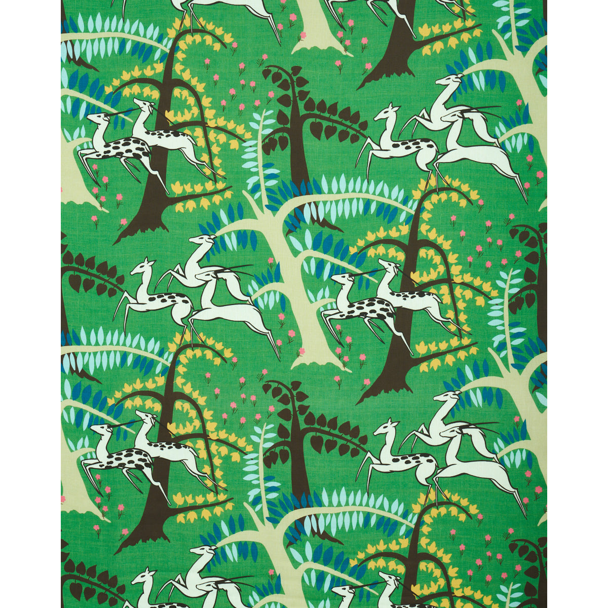 SCHUMACHER  FASHION FORWARD ANTELOPES PRINTS PRINTS JADE   - 177570