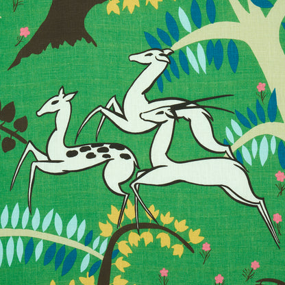 SCHUMACHER  FASHION FORWARD ANTELOPES PRINTS PRINTS JADE   - 177570