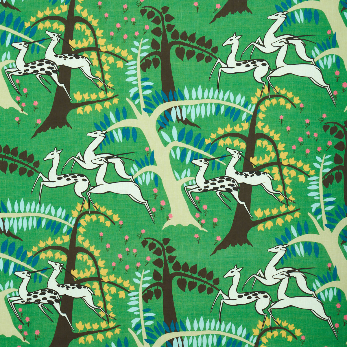 SCHUMACHER  FASHION FORWARD ANTELOPES PRINTS PRINTS JADE   - 177570