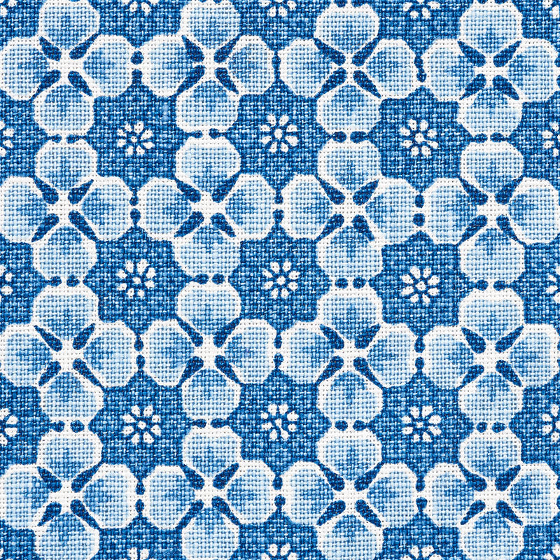 SCHUMACHER  MARK D. SIKES PALISADES FLORET   Indigo   - 177600
