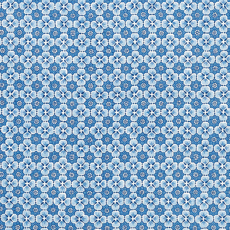 SCHUMACHER  MARK D. SIKES PALISADES FLORET   Indigo   - 177600
