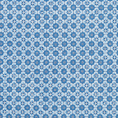 SCHUMACHER  MARK D. SIKES PALISADES FLORET   Indigo   - 177600