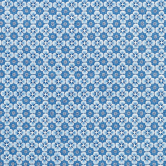 SCHUMACHER  MARK D. SIKES PALISADES FLORET   Indigo   - 177600