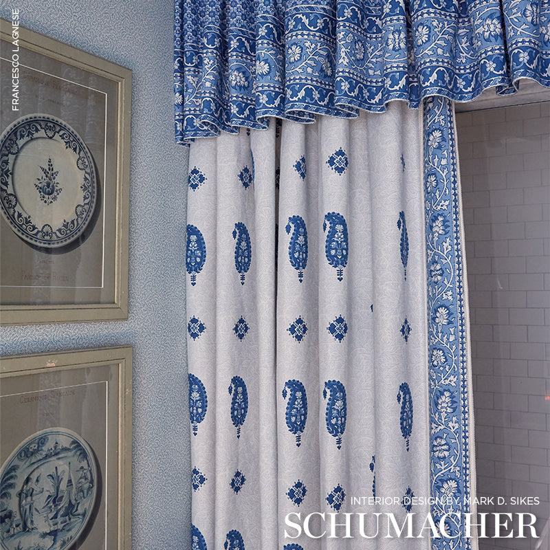 SCHUMACHER  MARK D. SIKES OJAI PAISLEY   Indigo   - 177611