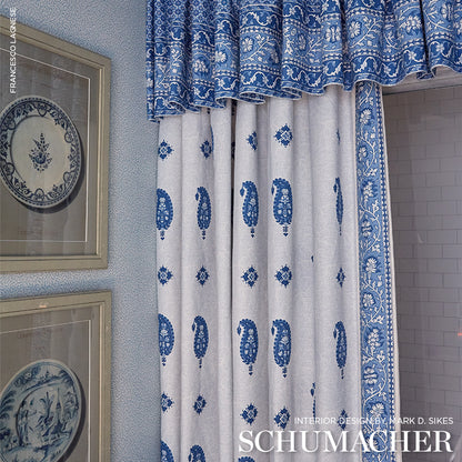 SCHUMACHER  MARK D. SIKES OJAI PAISLEY   Indigo   - 177611