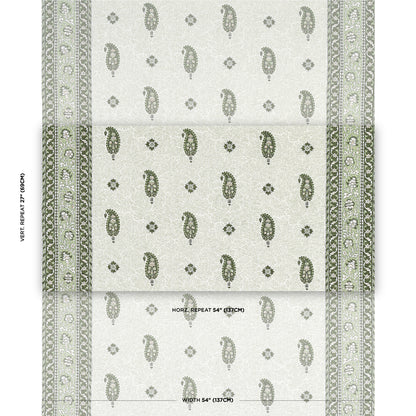 SCHUMACHER  MARK D. SIKES OJAI PAISLEY   Leaf Green   - 177614