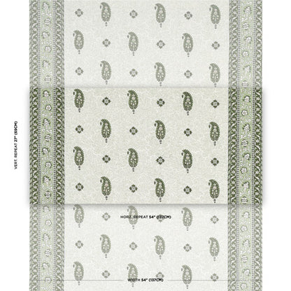 SCHUMACHER  MARK D. SIKES OJAI PAISLEY   Leaf Green   - 177614
