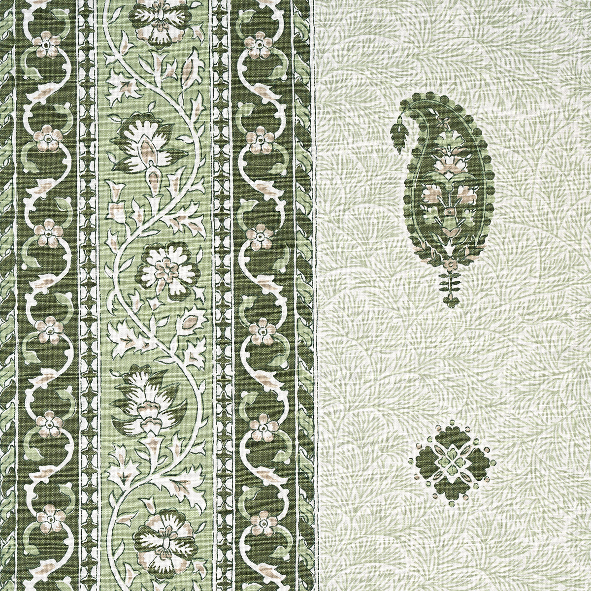 SCHUMACHER  MARK D. SIKES OJAI PAISLEY   Leaf Green   - 177614