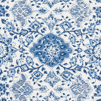 SCHUMACHER  MARK D. SIKES MONTECITO FLORAL   Indigo   - 177620