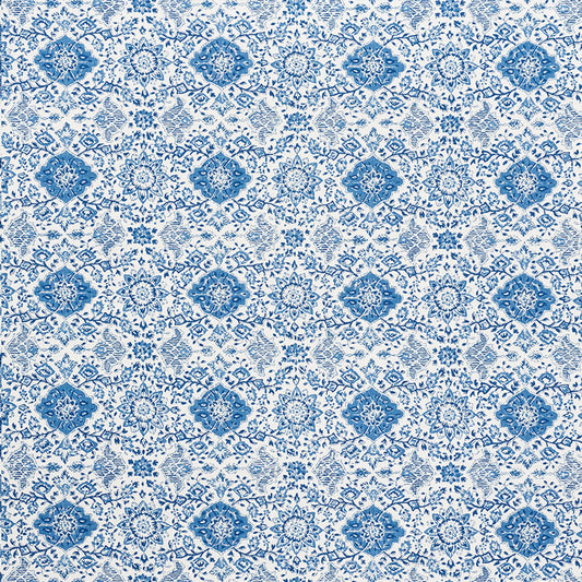SCHUMACHER  MARK D. SIKES MONTECITO FLORAL   Indigo   - 177620