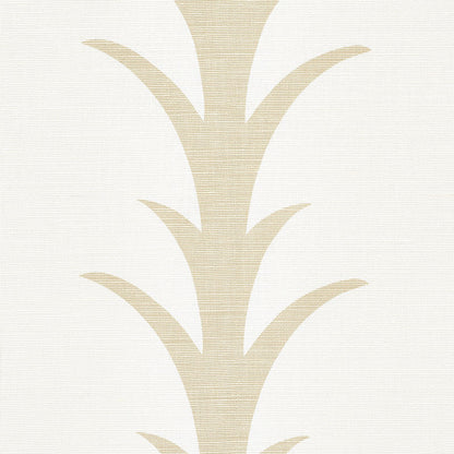 SCHUMACHER FABRIC  CELERIE KEMBLE ACANTHUS STRIPE   SAND   - 177630