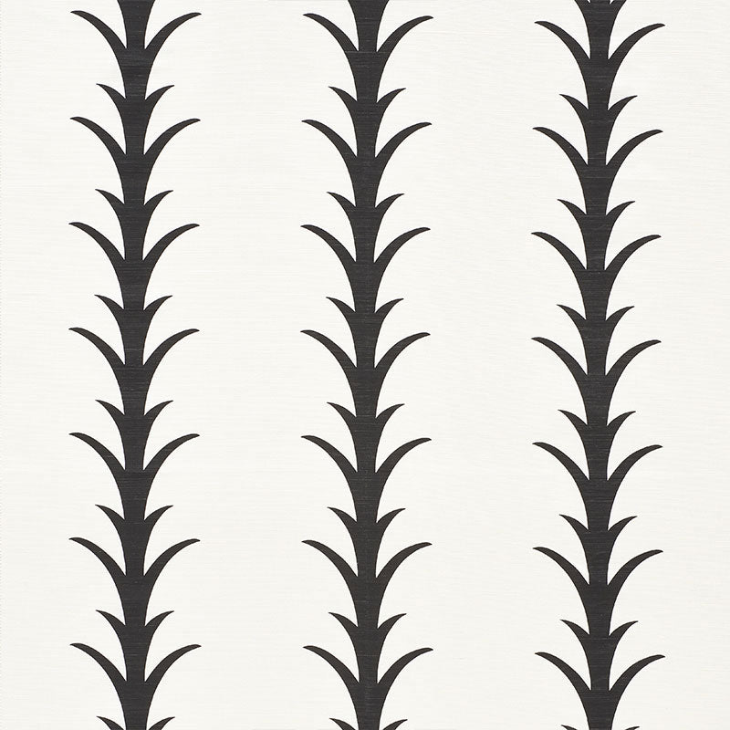 SCHUMACHER  CELERIE KEMBLE ACANTHUS STRIPE   Carbon   - 177632