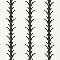 SCHUMACHER  CELERIE KEMBLE ACANTHUS STRIPE   Carbon   - 177632