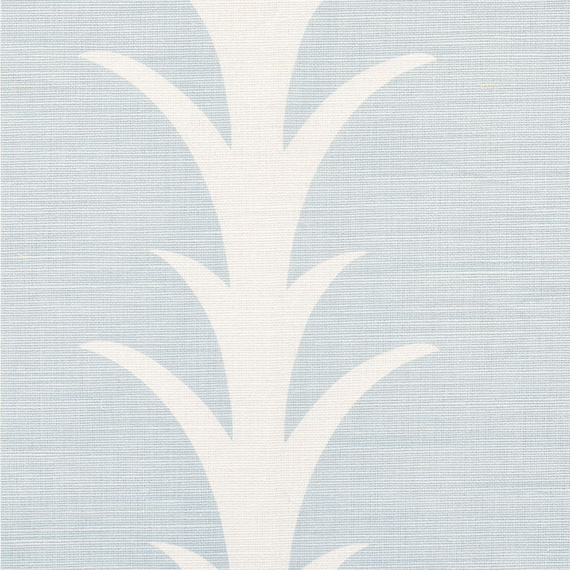 SCHUMACHER FABRIC  CELERIE KEMBLE ACANTHUS STRIPE   SKY   - 177633