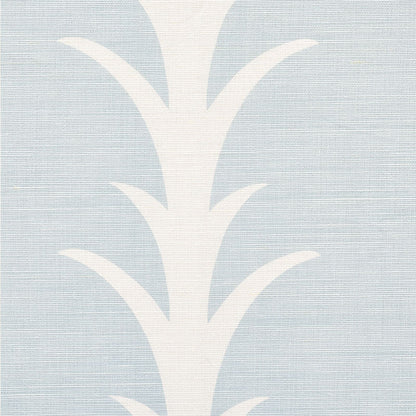 SCHUMACHER FABRIC  CELERIE KEMBLE ACANTHUS STRIPE   SKY   - 177633