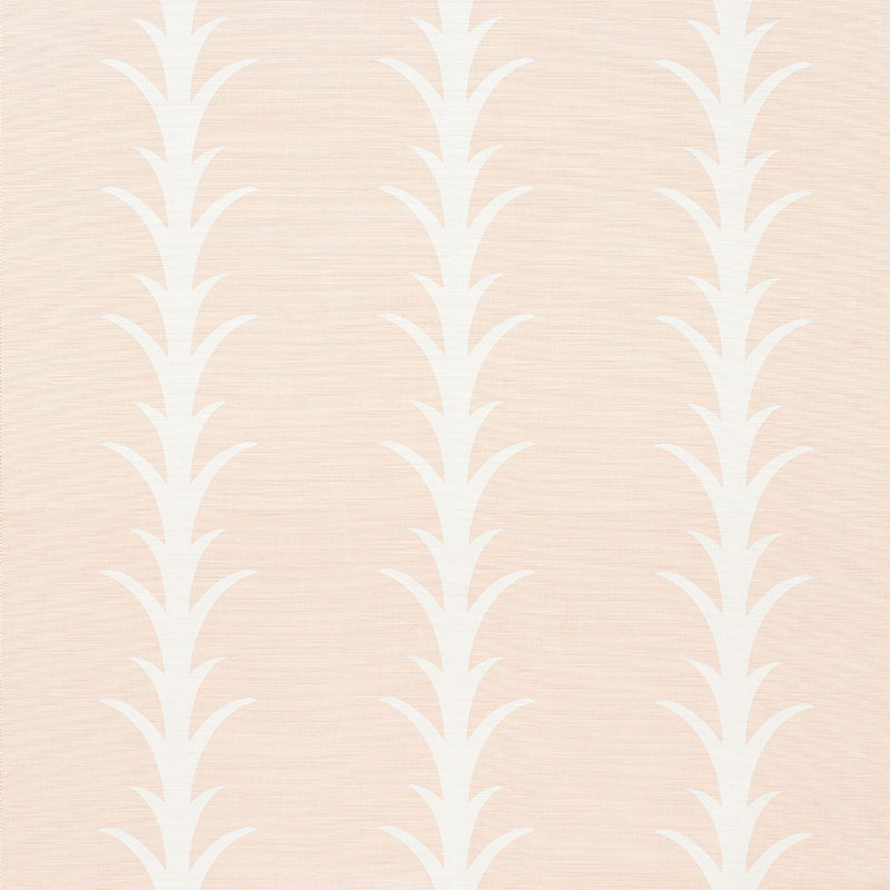 SCHUMACHER  CELERIE KEMBLE ACANTHUS STRIPE   Blush   - 177634