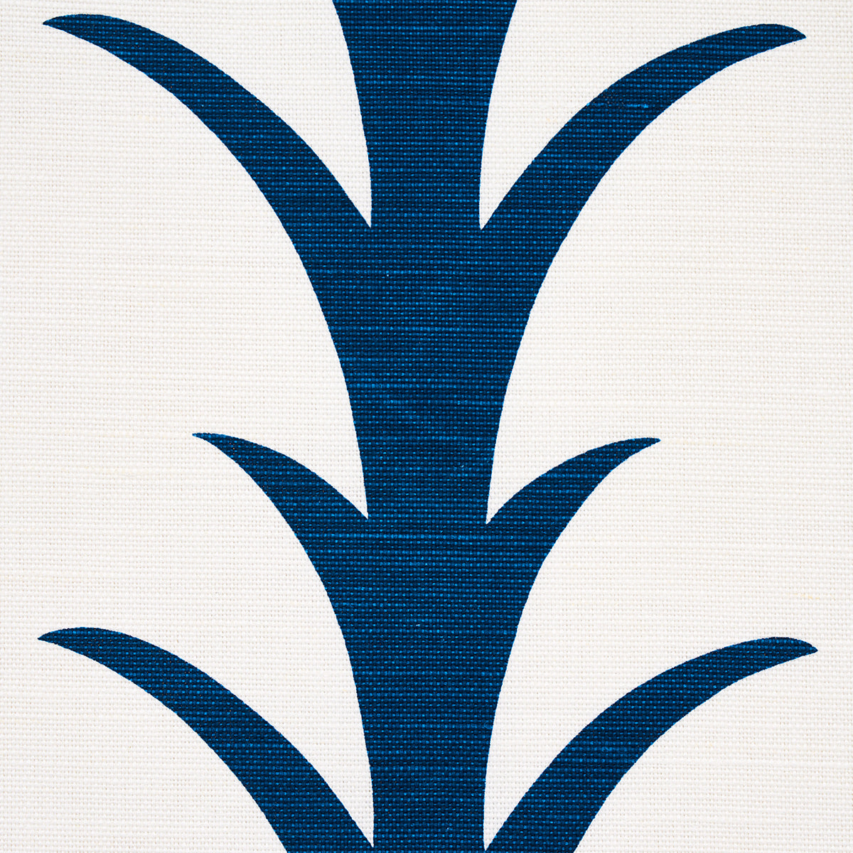 SCHUMACHER  MOON RIVER ACANTHUS STRIPE   Navy   - 177635