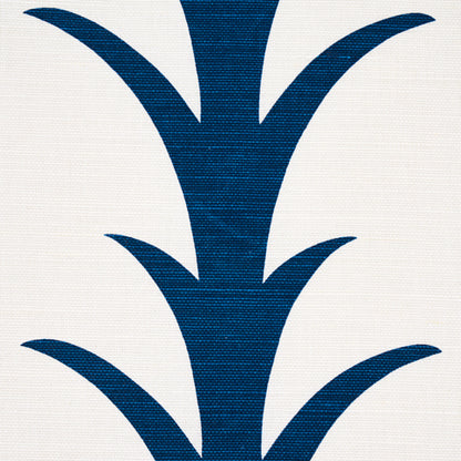 SCHUMACHER  MOON RIVER ACANTHUS STRIPE   Navy   - 177635