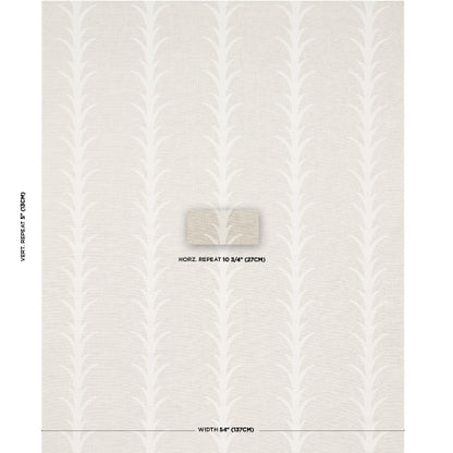 SCHUMACHER  MOON RIVER ACANTHUS STRIPE   Natural   - 177636