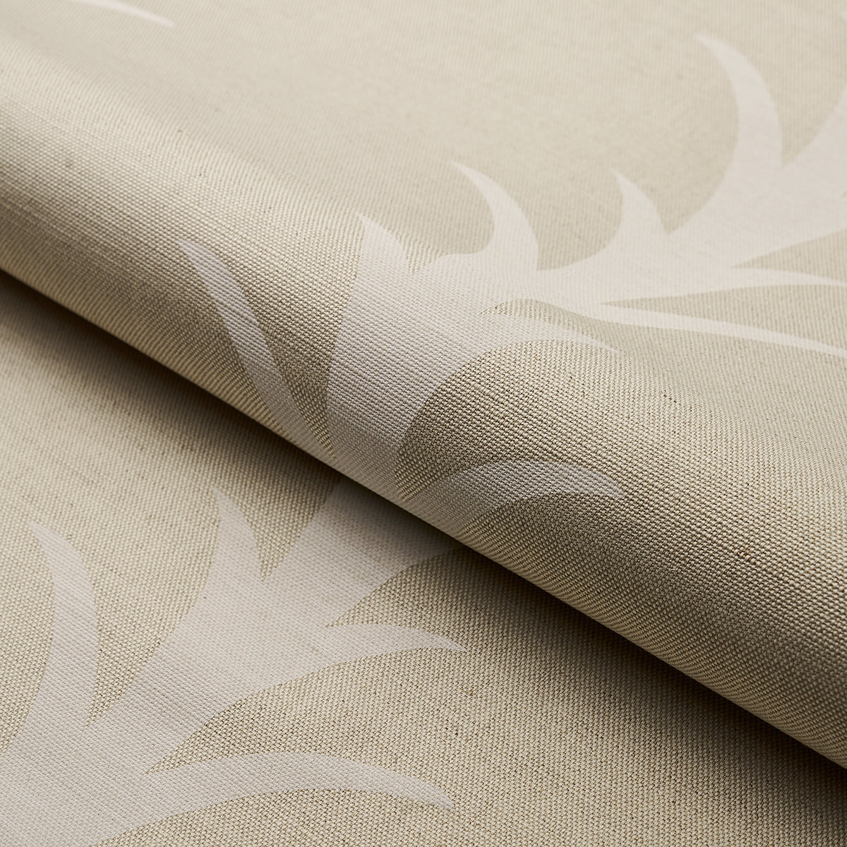 SCHUMACHER  MOON RIVER ACANTHUS STRIPE   Natural   - 177636