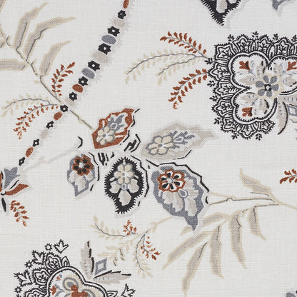 SCHUMACHER  OTTOMAN CHIC EMPEROR'S VINE PRINTS PRINTS NEUTRAL   - 177682