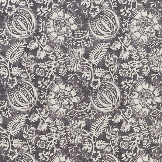 SCHUMACHER  CHAMBRAY POMEGRANATE PRINT PRINTS PRINTS CHARCOAL   - 177691