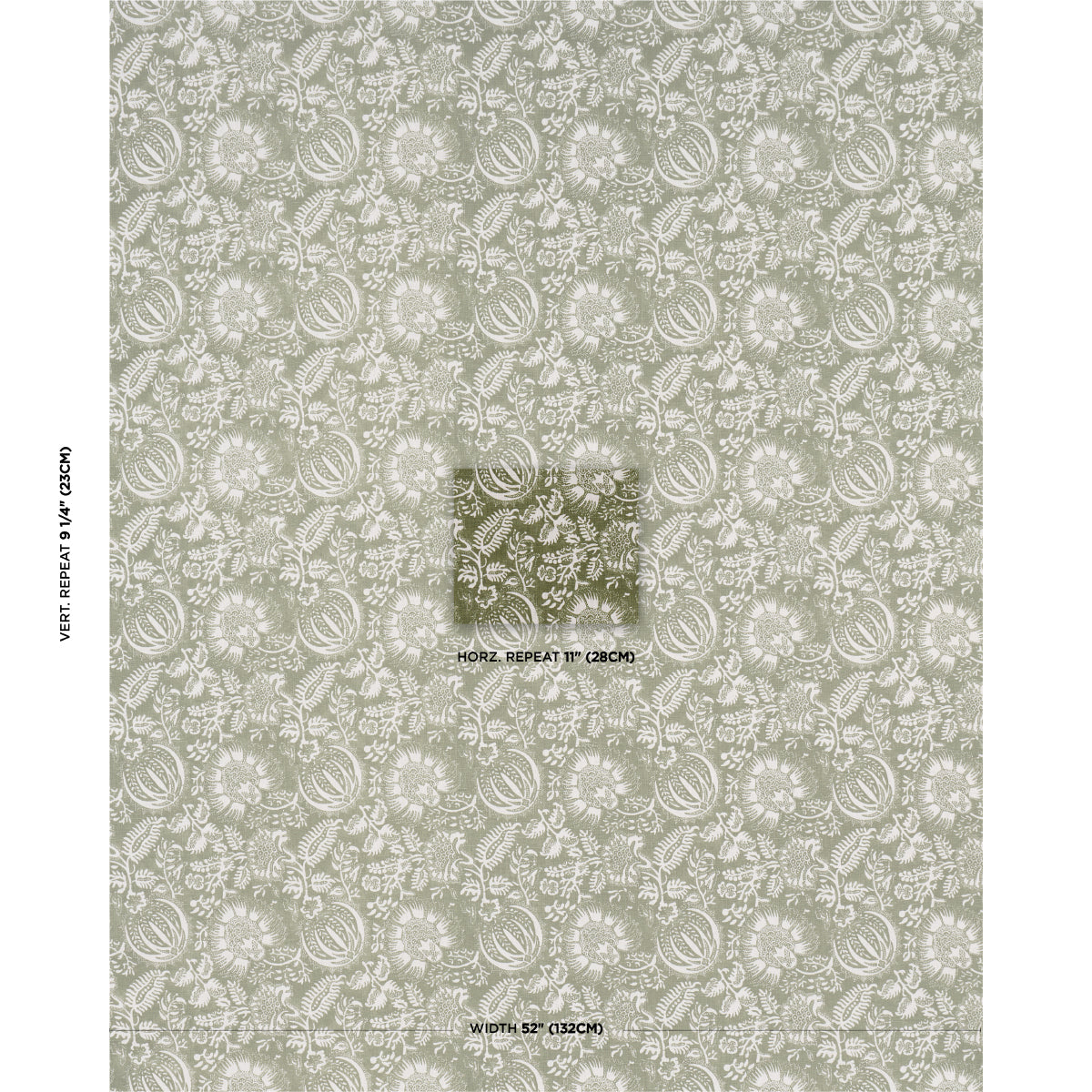 SCHUMACHER  A LOVE AFFAIR POMEGRANATE PRINT PRINTS PRINTS OLIVE   - 177695