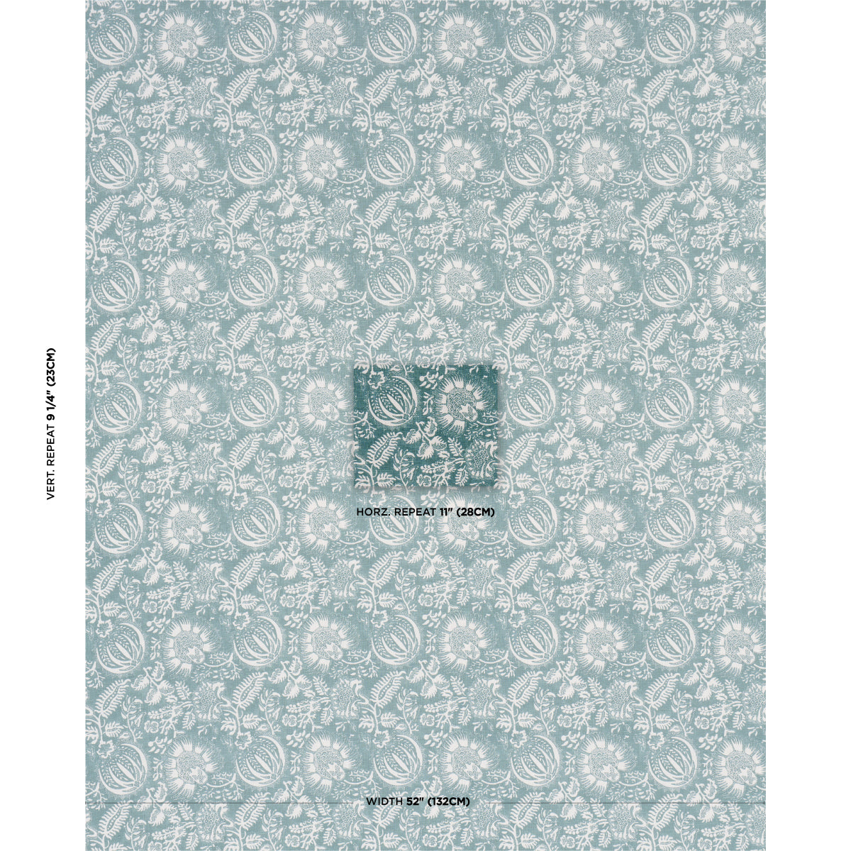 SCHUMACHER  A LOVE AFFAIR POMEGRANATE PRINT PRINTS PRINTS PEACOCK   - 177696