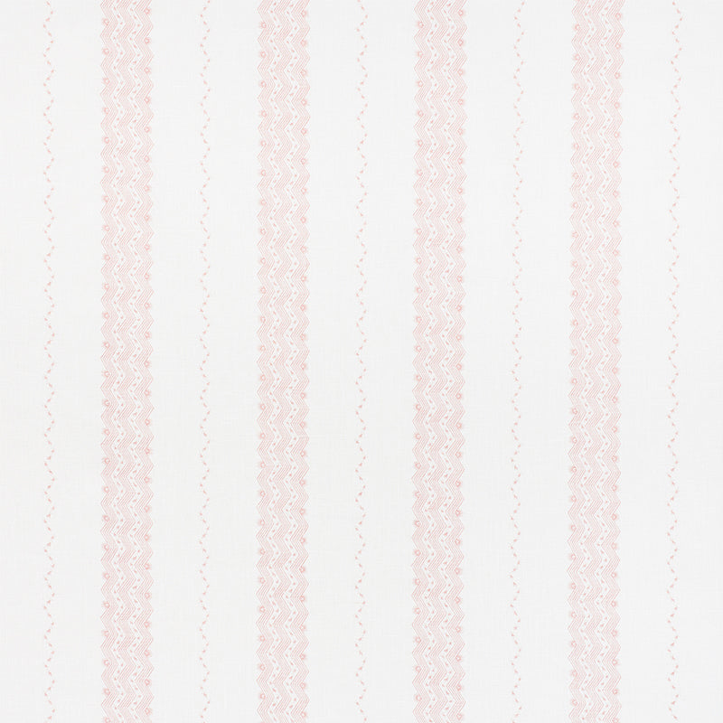 SCHUMACHER  CHAMBRAY NAUSET STRIPE   Blush   - 177702