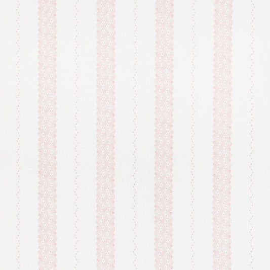SCHUMACHER  CHAMBRAY NAUSET STRIPE   Blush   - 177702