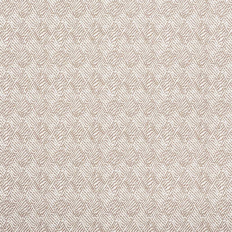 Beige woven upholstery fabric with a small brown diamond print.