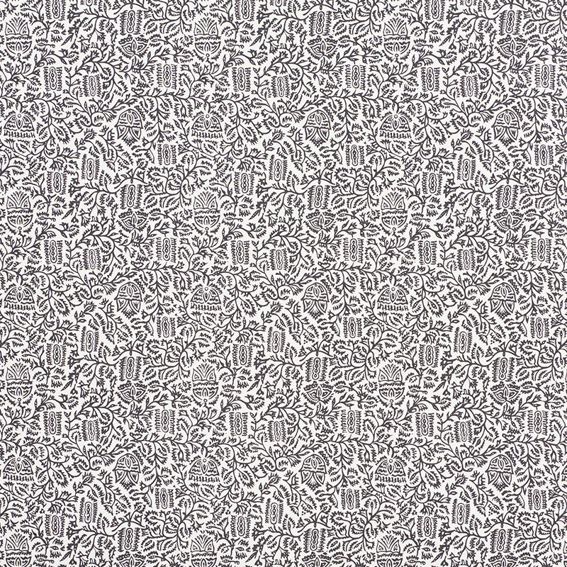 SCHUMACHER  ESSENTIALS: SMALL-SCALE PRINTS MORRIS   Carbon   - 177772