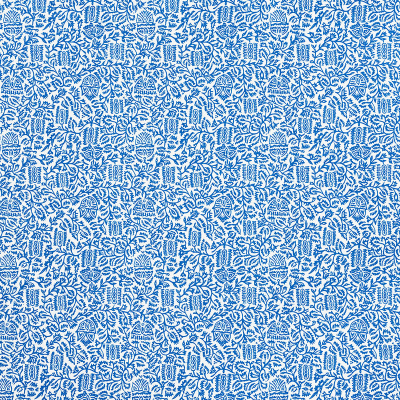 SCHUMACHER  ESSENTIALS: SMALL-SCALE PRINTS MORRIS   Blue   - 177773