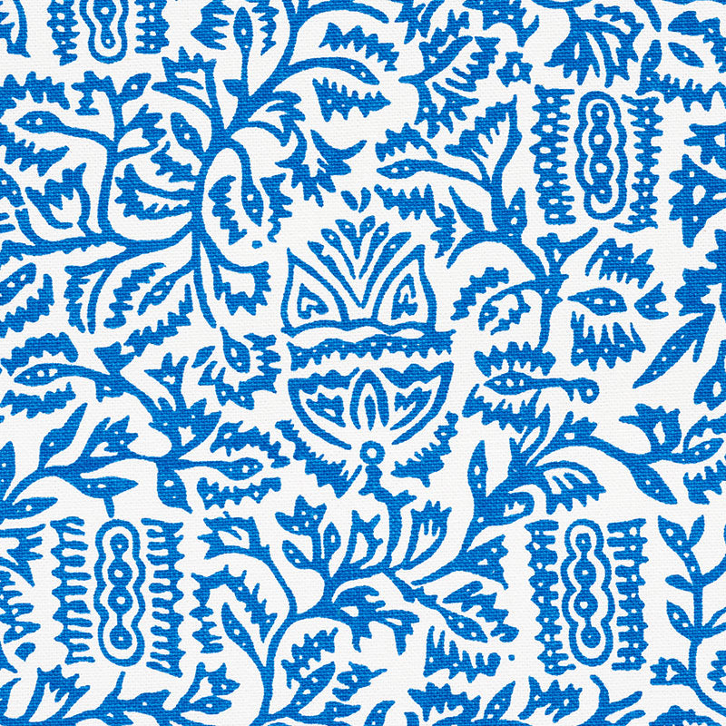 SCHUMACHER  ESSENTIALS: SMALL-SCALE PRINTS MORRIS   Blue   - 177773