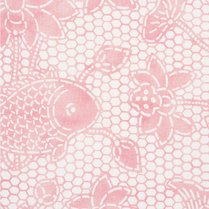 SCHUMACHER  SOPHISTICATED NAUTICAL LOTUS BATIK PRINTS PRINTS PINK   - 177792
