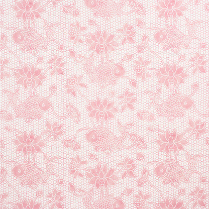 SCHUMACHER  SOPHISTICATED NAUTICAL LOTUS BATIK PRINTS PRINTS PINK   - 177792