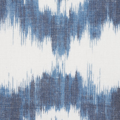 SCHUMACHER  IKAT MADAKET IKAT PATTERN WOVENS PATTERN WOVENS INDIGO   - 177820