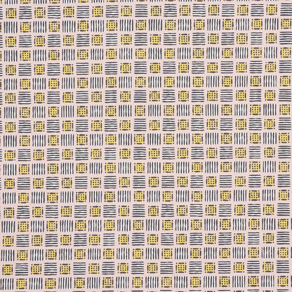 SCHUMACHER  CELERIE KEMBLE MOTTLEY GRID   Pink Lemonade   - 177861