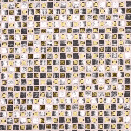 SCHUMACHER  CELERIE KEMBLE MOTTLEY GRID   Pink Lemonade   - 177861