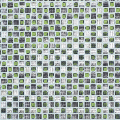 SCHUMACHER  CELERIE KEMBLE MOTTLEY GRID   Sky & Putting Green   - 177862
