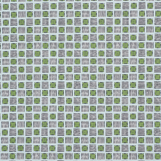 SCHUMACHER  CELERIE KEMBLE MOTTLEY GRID   Sky & Putting Green   - 177862