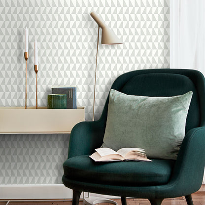 SCHUMACHER  Borastapeter TRAPEZ   SAGE   - 1779