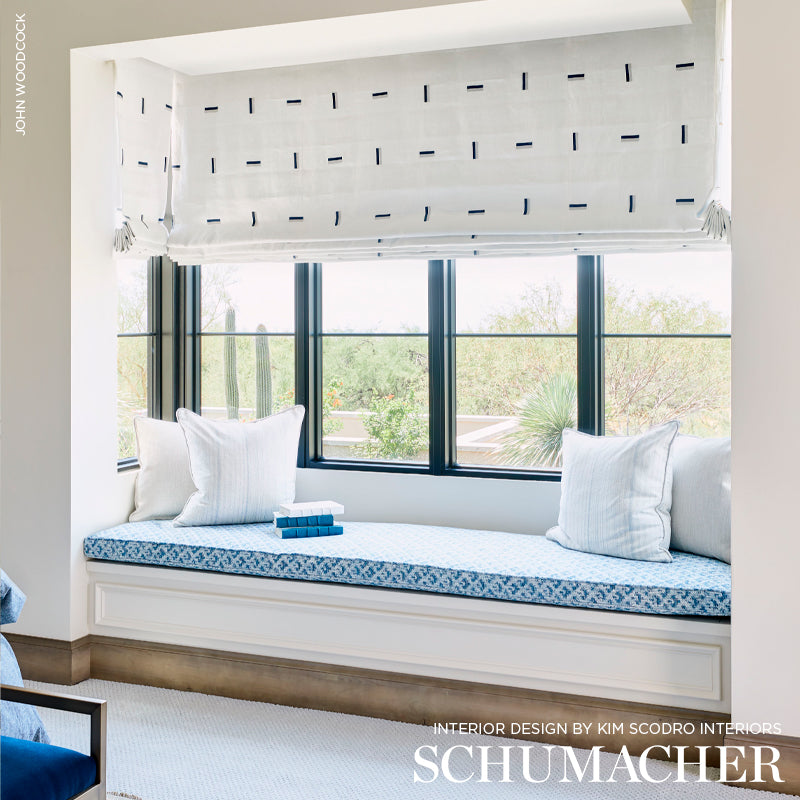 SCHUMACHER  CAROLINE Z HURLEY ICEHOUSE PRINTS PRINTS PRUSSIAN , GREY   - 177910