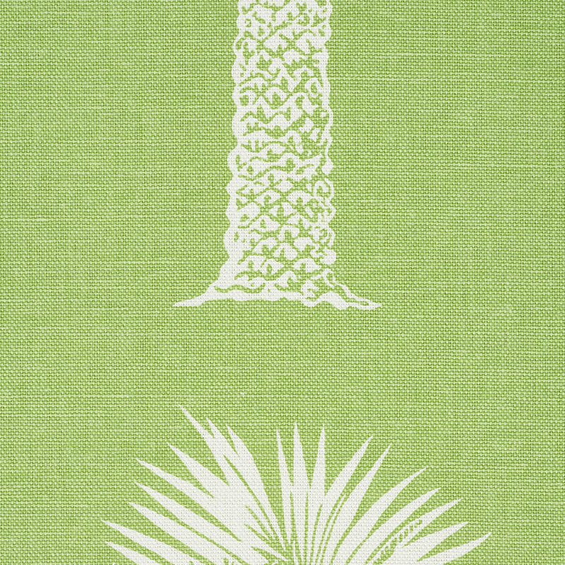 SCHUMACHER FABRIC  NEW TRADITIONAL GRAND PALMS   LEAF   - 178000