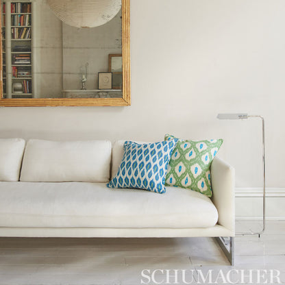 SCHUMACHER FABRIC  FREE SPIRIT INDIO IKAT   GREEN   - 178070