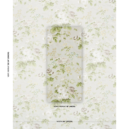 SCHUMACHER  SCHUMACHER CLASSICS SALISBURY CHINTZ PRINTS PRINTS TAUPE   - 178156