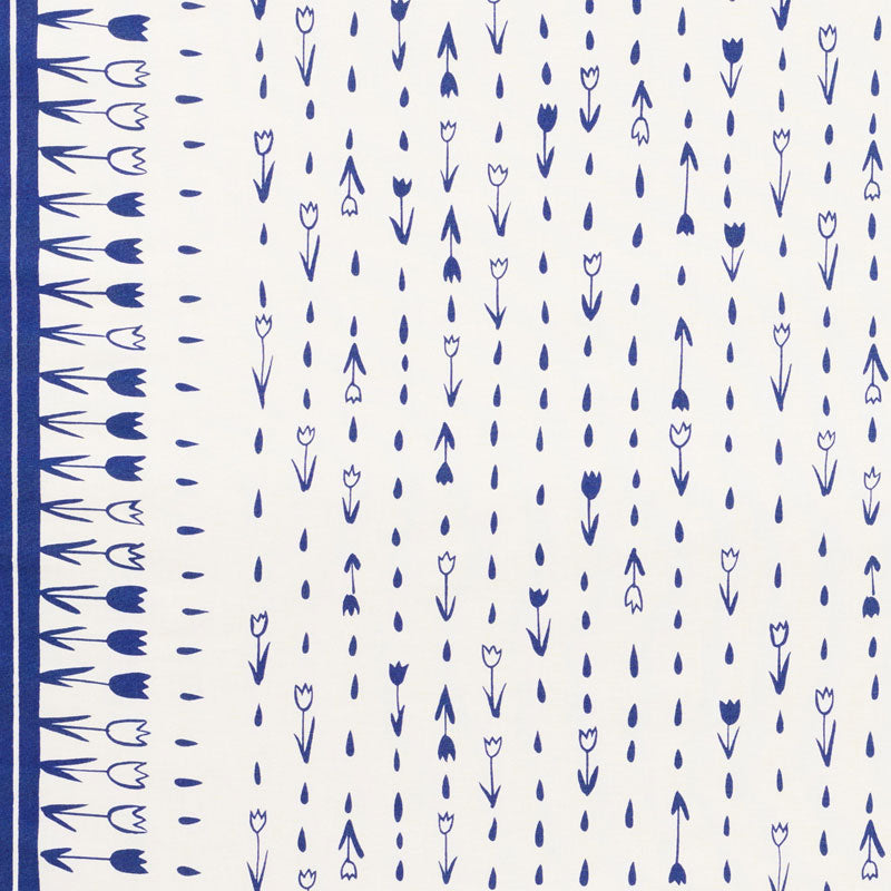 SCHUMACHER  VERA NEUMANN TULIP PARADE PRINTS PRINTS NAVY   - 178200