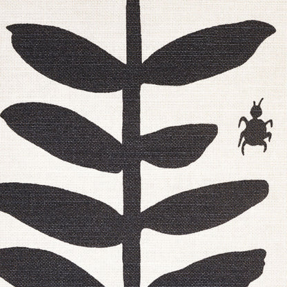 SCHUMACHER FABRIC  VERA NEUMANN WILD THINGS   BLACK   - 178250