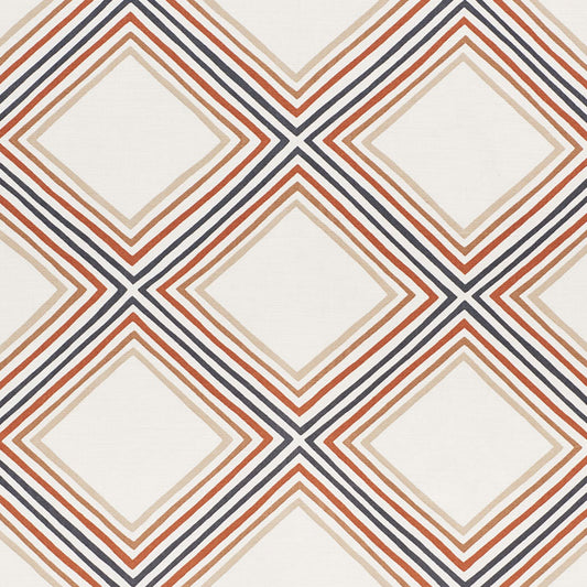 SCHUMACHER  VERA NEUMANN SQUARE DANCE PRINTS PRINTS BROWN   - 178272